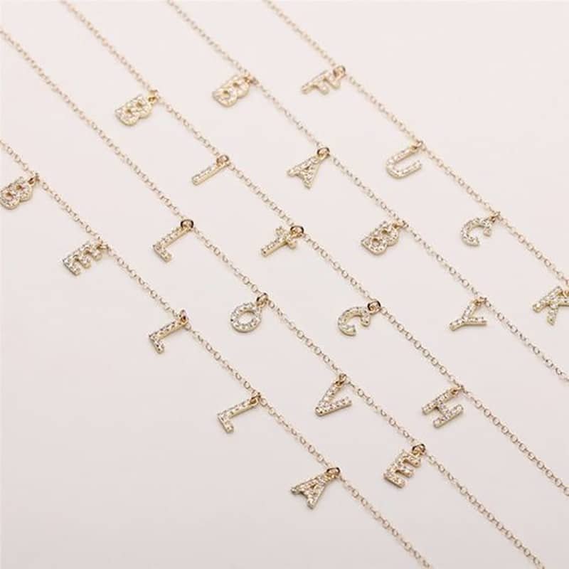 Diamond Name Necklace – Elegant Personalized Jewelry - Image 4