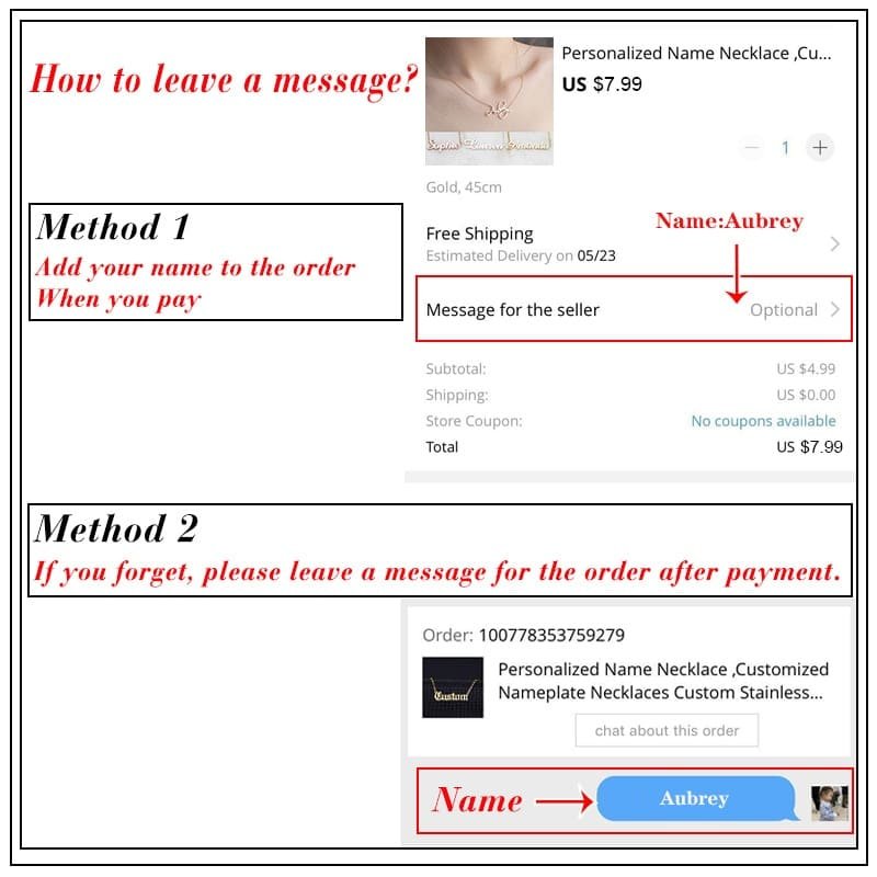 Diamond Name Necklace – Elegant Personalized Jewelry - Image 6