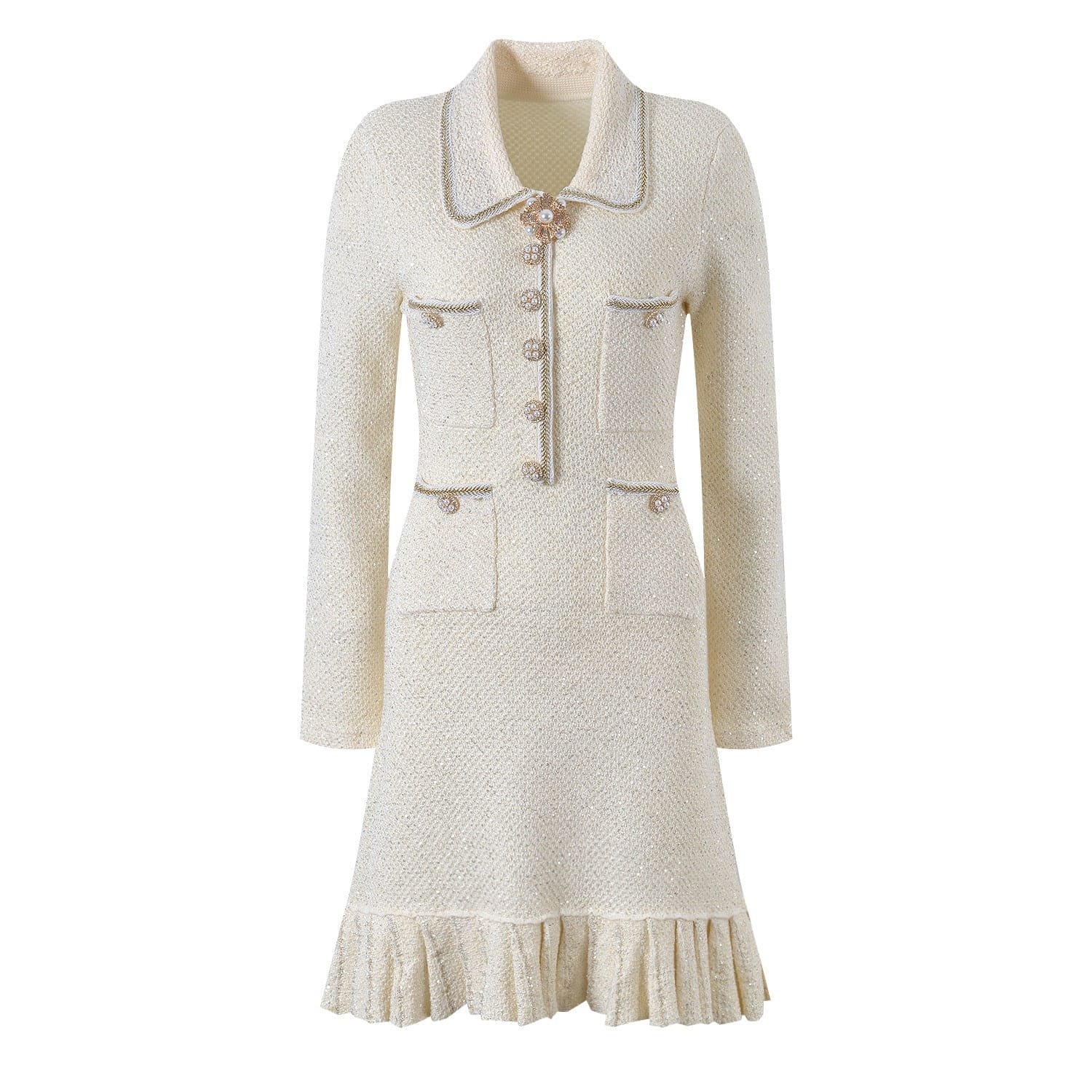 Women's Fashionable French-style Pleated Hip Skirt - Image 3