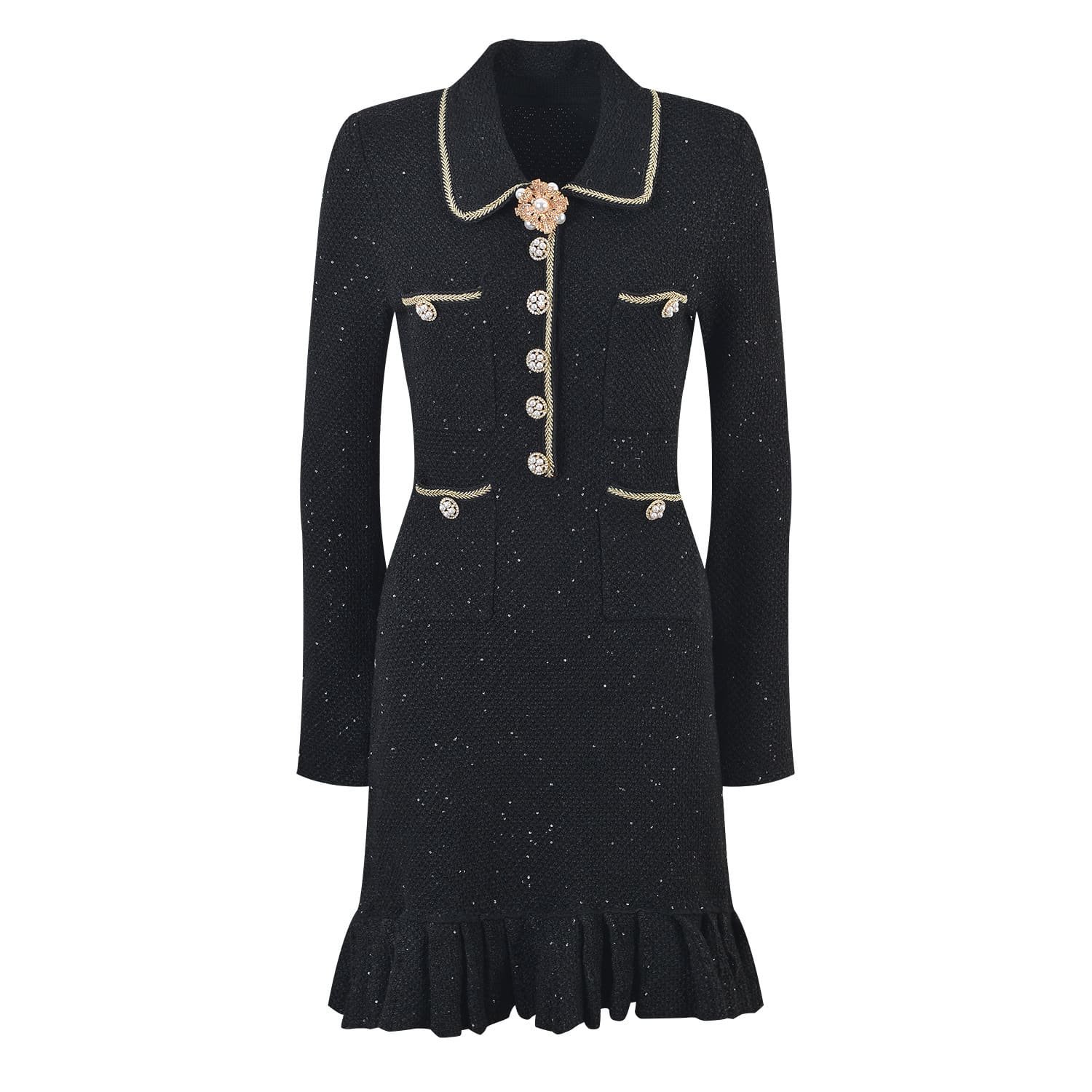 Women's Fashionable French-style Pleated Hip Skirt - Image 5