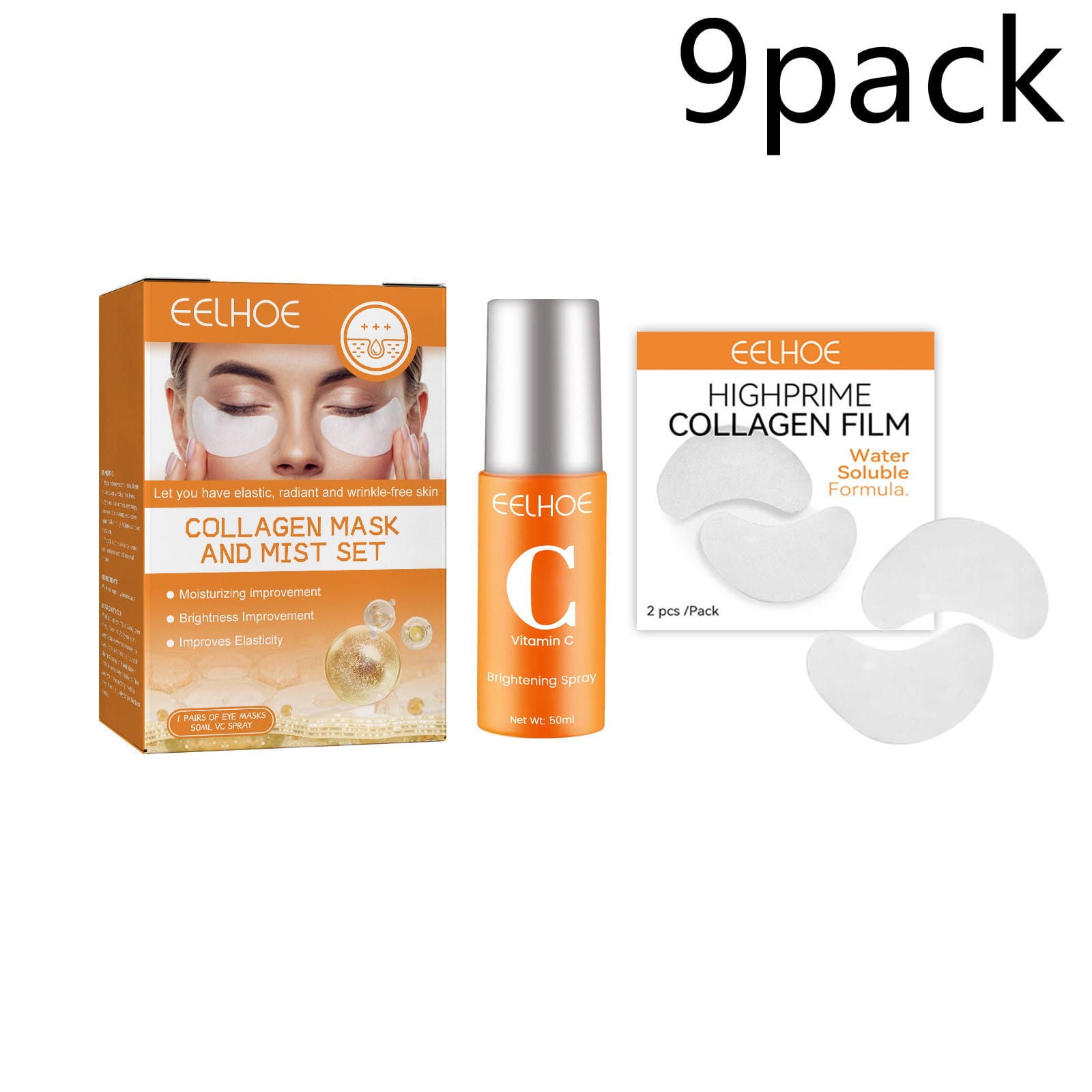 Collagen Eye Mask Spray Set - Image 2
