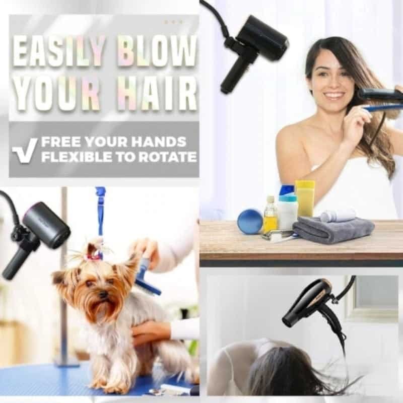 Punch-free Bathroom Hair Dryer Bracket Suction Cup - Image 2